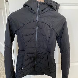 Lululemon Down For It All Black Jacket Size 4